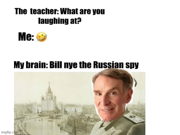 Bill nye | image tagged in bad luck brian | made w/ Imgflip meme maker