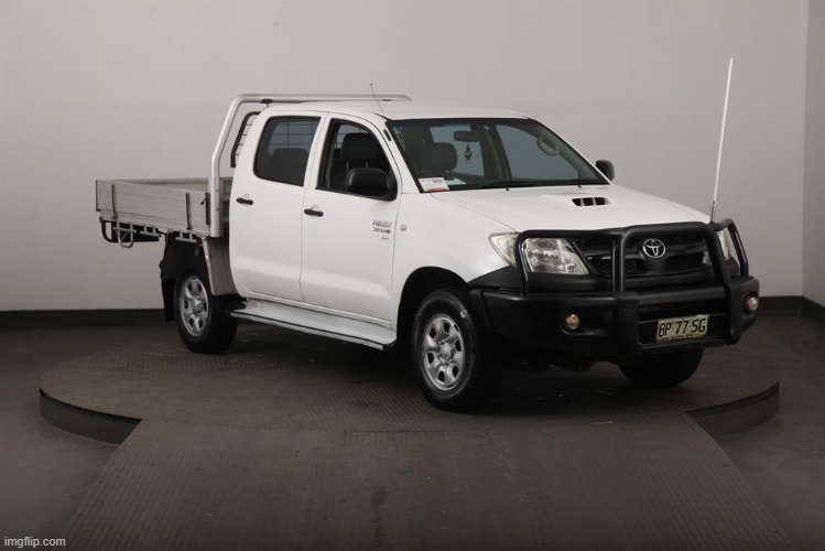 Gen 7 is probably my favourite Hilux gen (car shown in a 2008 Hilux) | image tagged in toyota | made w/ Imgflip meme maker