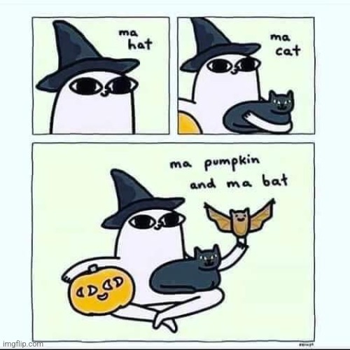 READY FOR SPOOKTOBER! | image tagged in comics/cartoons,spooktober,halloween | made w/ Imgflip meme maker