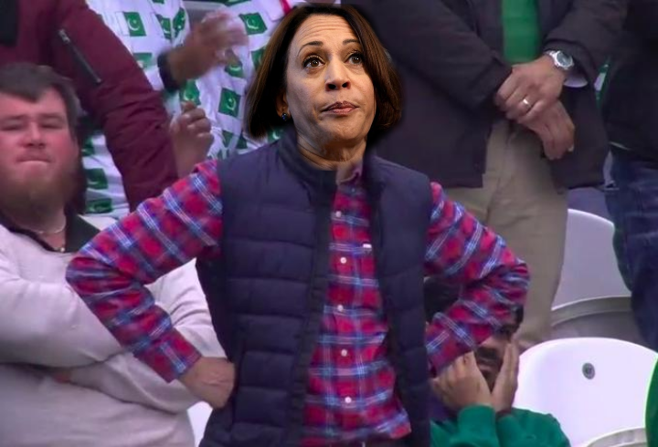 Dissatisfied Kamala Harris Blank Meme Template