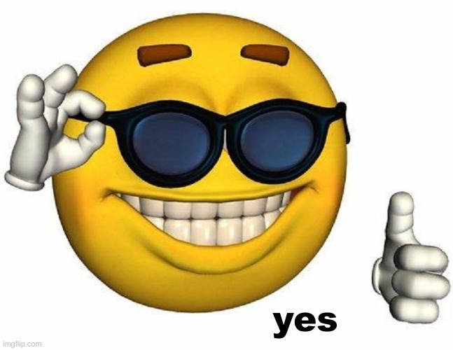 Thumbs Up Emoji | yes | image tagged in thumbs up emoji | made w/ Imgflip meme maker