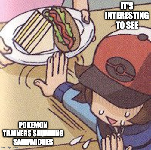 Trainers Shunning Sandwiches - Imgflip