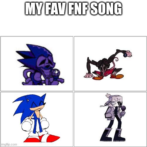 Holy fuckles People are submitting  |  MY FAV FNF SONG | image tagged in the 4 horsemen of | made w/ Imgflip meme maker