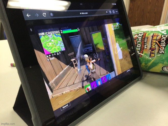 Mfs playing Fortnite in class | made w/ Imgflip meme maker