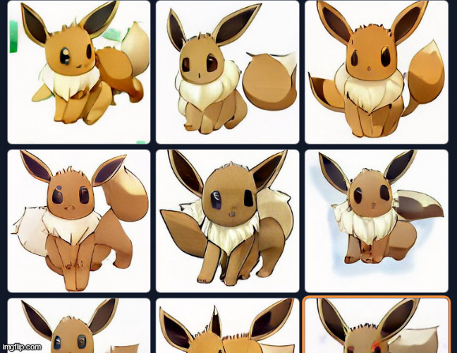eevee...? | made w/ Imgflip meme maker
