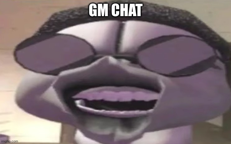 hello | GM CHAT | image tagged in sanford pog,memes,funny,madness combat,sanford,gm | made w/ Imgflip meme maker