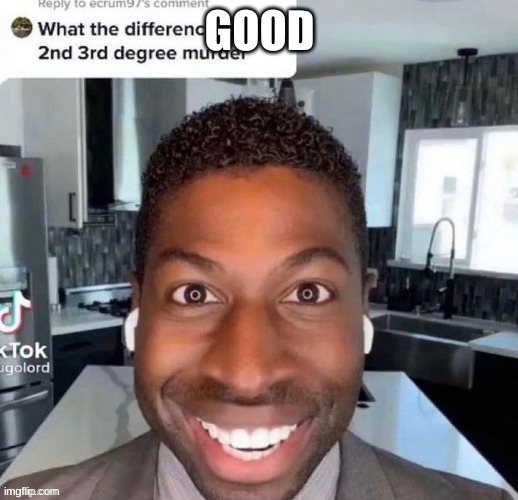 h | GOOD | image tagged in h | made w/ Imgflip meme maker