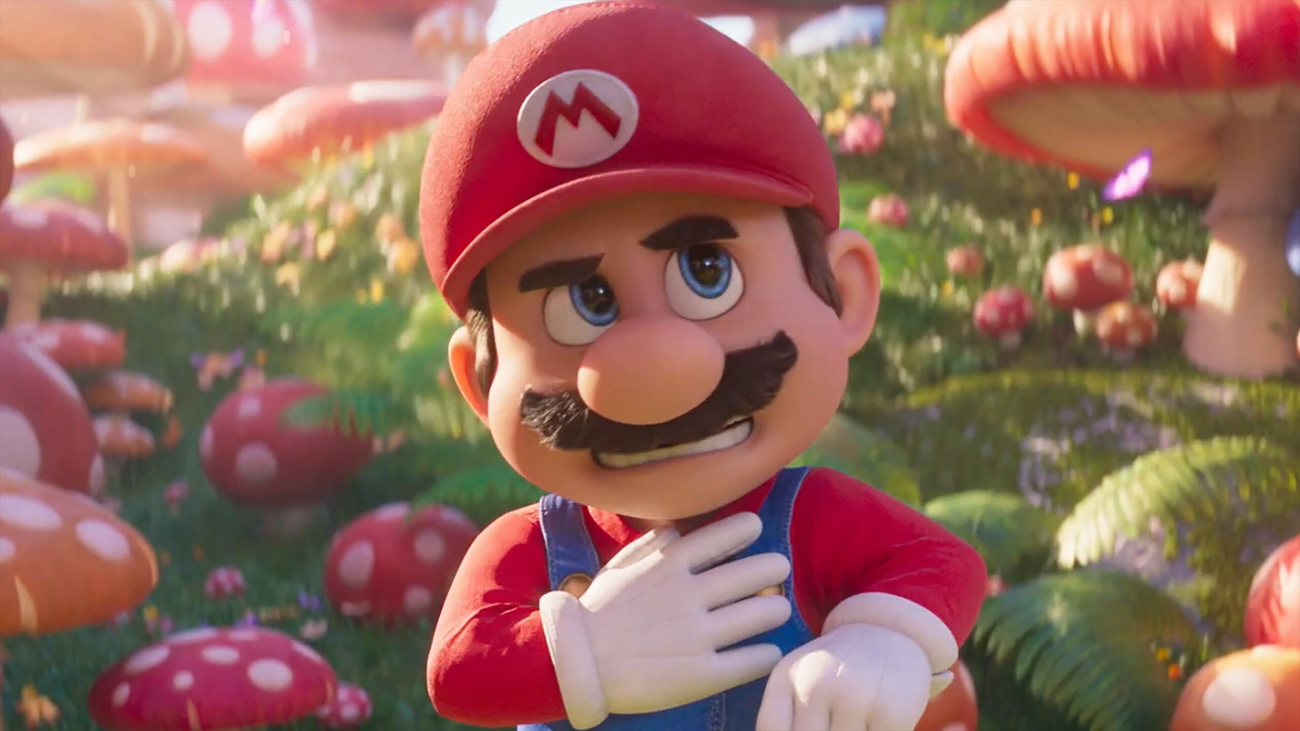 High Quality Super Mario Bros Movie Blank Meme Template