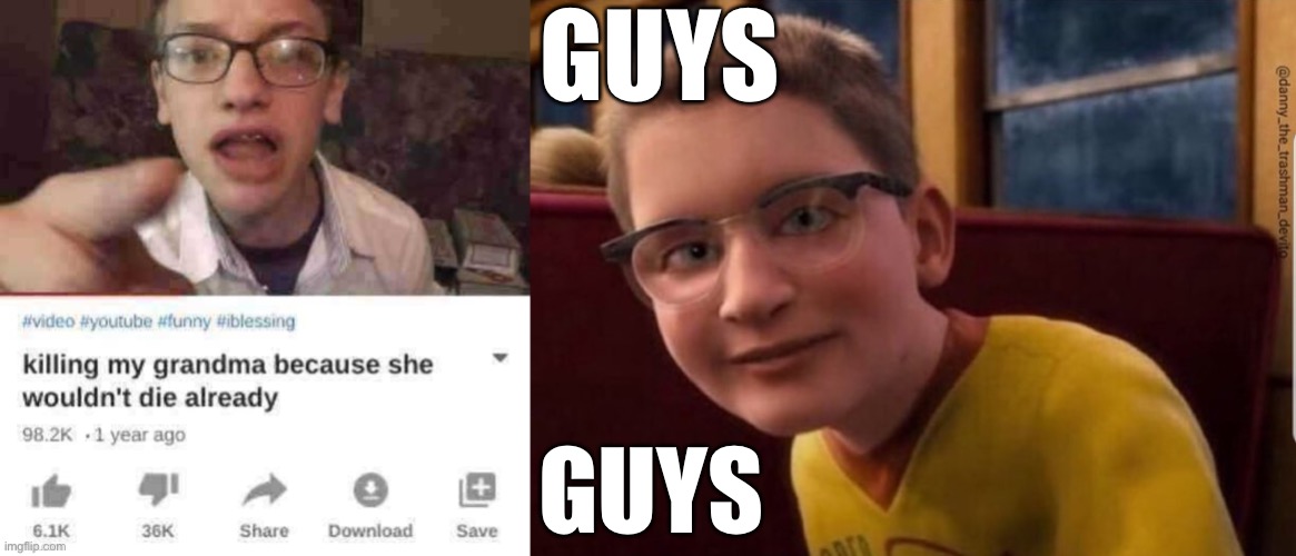 Theory | GUYS; GUYS | image tagged in annoying polar express kid | made w/ Imgflip meme maker