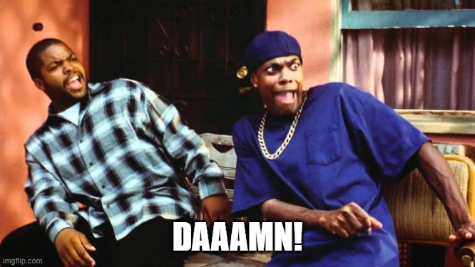 Ice Cube Damn | DAAAMN! | image tagged in ice cube damn | made w/ Imgflip meme maker