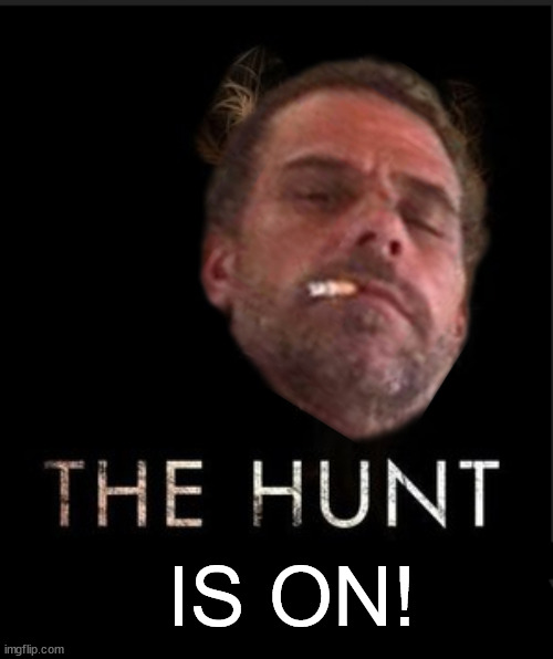 Hunting for Hunter | IS ON! | image tagged in memes,politics | made w/ Imgflip meme maker