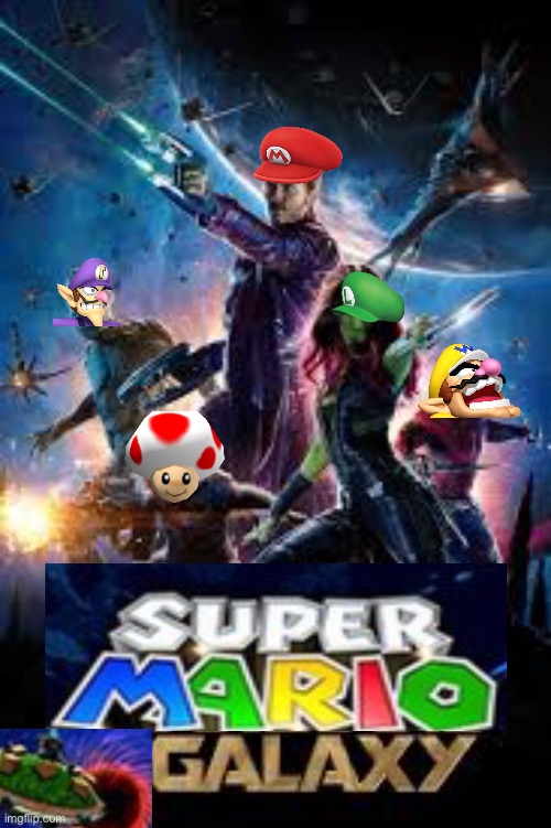 Mario galaxy | image tagged in mario | made w/ Imgflip meme maker