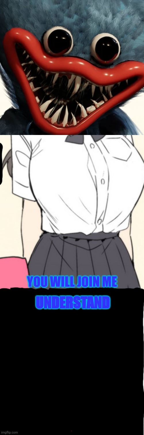 YOU WILL JOIN ME UNDERSTAND | image tagged in ara ara sleepover,memes,drake hotline bling | made w/ Imgflip meme maker