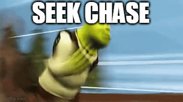 Seek chase be like - Imgflip
