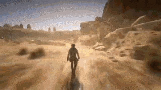 red dead walk Blank Meme Template