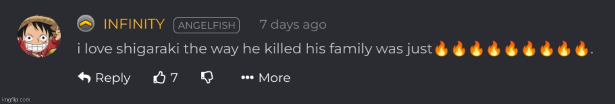 anime comments are so f**king weird bro | made w/ Imgflip meme maker