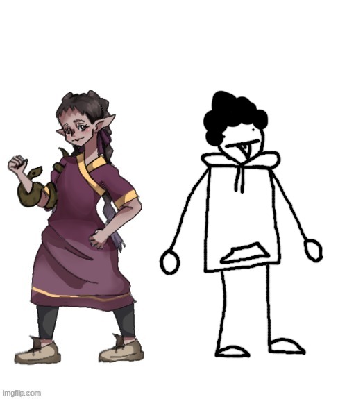 "repost but add your oc, or something" -cherub | made w/ Imgflip meme maker