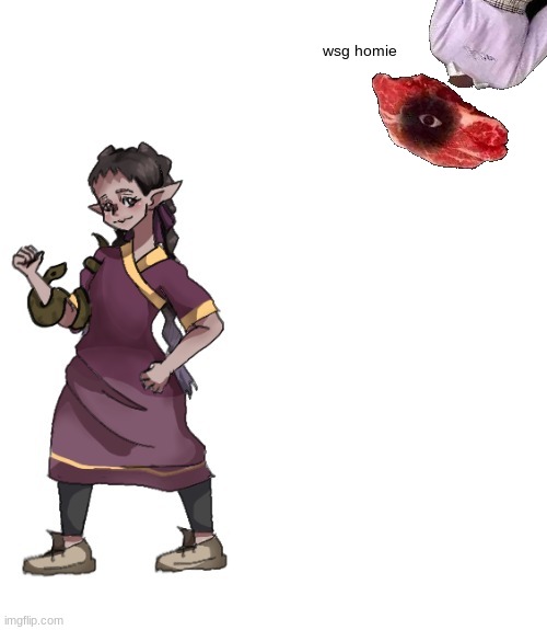 repost but add or oc (angelica top right hand corner, cherub's oc below to the left) | made w/ Imgflip meme maker