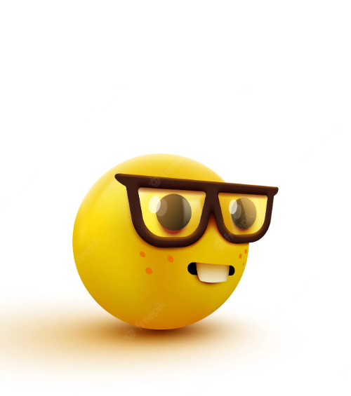 3D Nerd Blank Meme Template