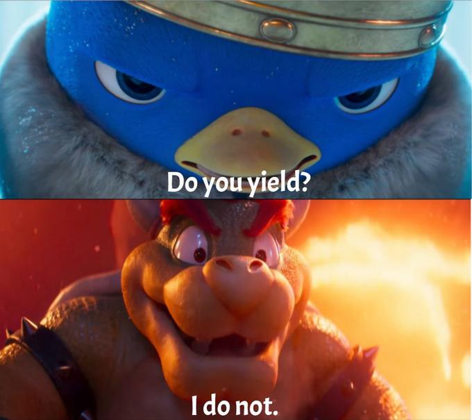 do you yield? i do not Blank Template Imgflip
