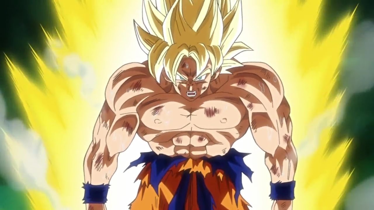 Super saiyan Blank Meme Template