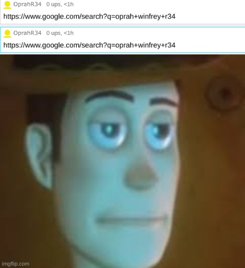 can we get rid of this person | image tagged in disappointed woody | made w/ Imgflip meme maker