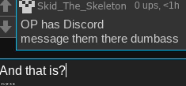 made w/ Imgflip meme maker