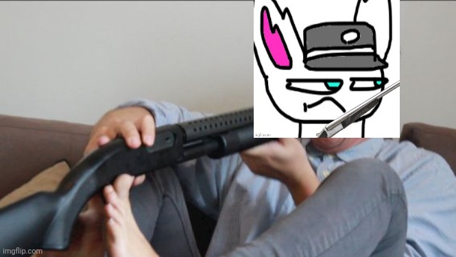 Filthy Frank Shotgun | image tagged in filthy frank shotgun | made w/ Imgflip meme maker