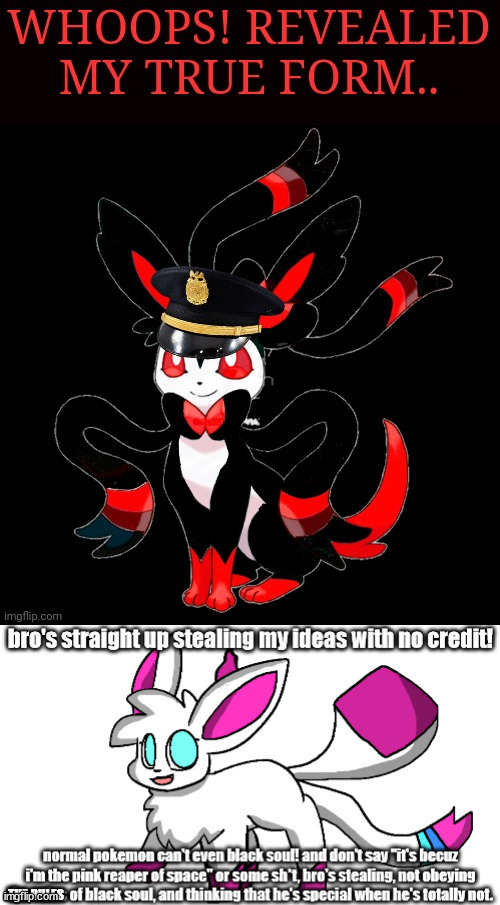 he's doing the thing i created ONLY FOR FUSIONS and he's acting like he's special he's not. he stole my idea with 0 cred | THE RULES | made w/ Imgflip meme maker