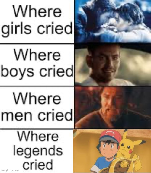 He finally did it | image tagged in where legends cried | made w/ Imgflip meme maker