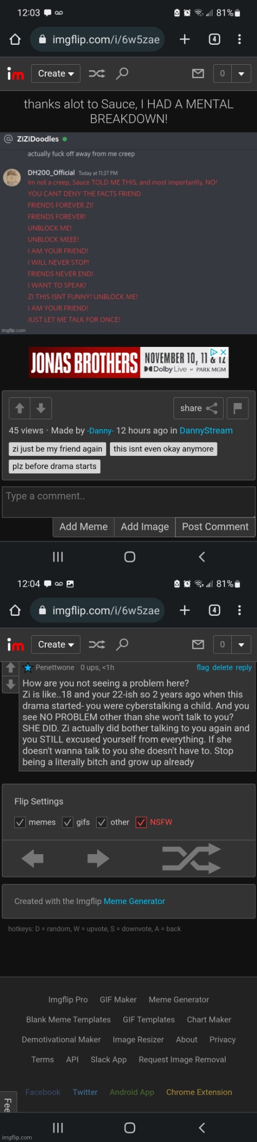 I really do hope he finds the help he needs. Someone please alert the mods | made w/ Imgflip meme maker