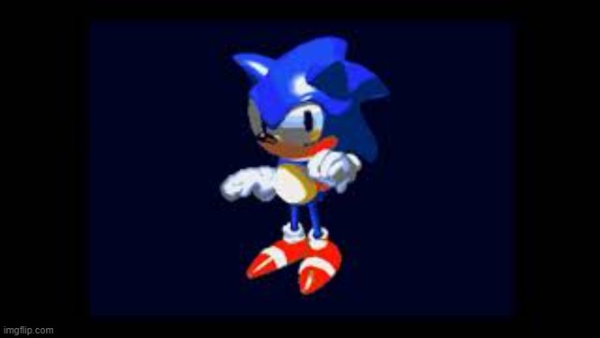 caption this image | image tagged in prototype sonic | made w/ Imgflip meme maker