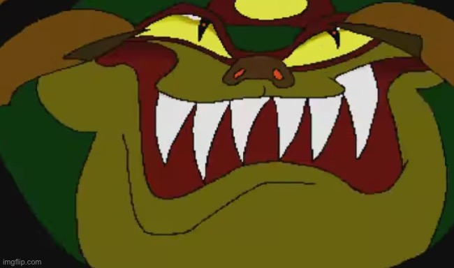The original troll face | image tagged in die ganon | made w/ Imgflip meme maker