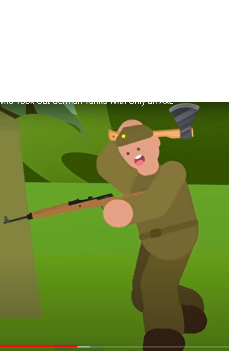 High Quality Cook with Axe & Rifle Blank Meme Template