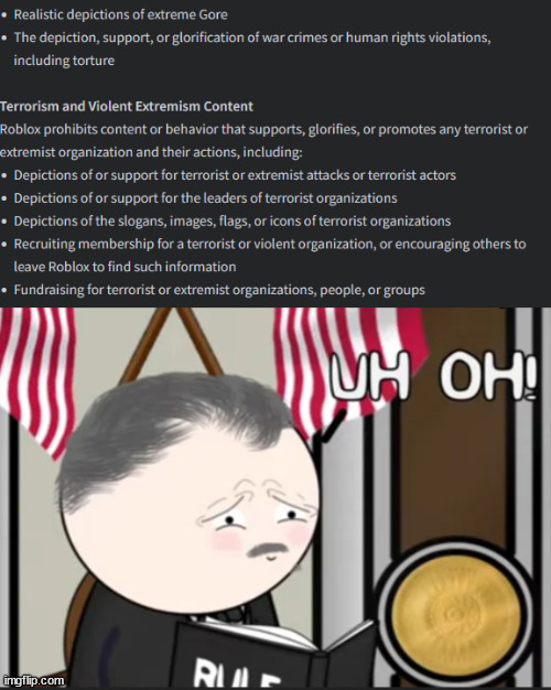 image tagged in uh oh | made w/ Imgflip meme maker