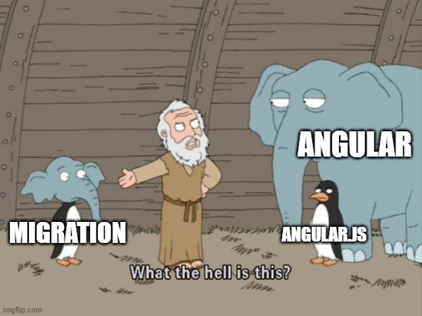 What the hell is this? | ANGULAR; ANGULAR.JS; MIGRATION | image tagged in what the hell is this | made w/ Imgflip meme maker