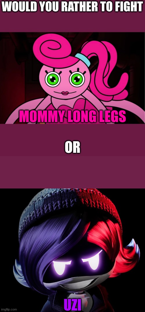 Would You Rather Ep 1 | UZI | made w/ Imgflip meme maker