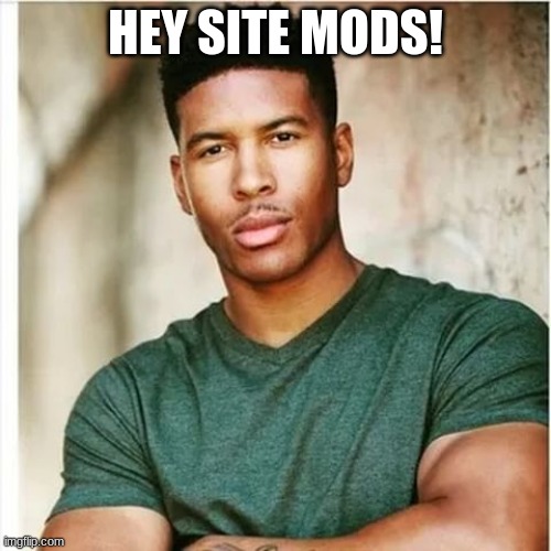 . | HEY SITE MODS! | made w/ Imgflip meme maker