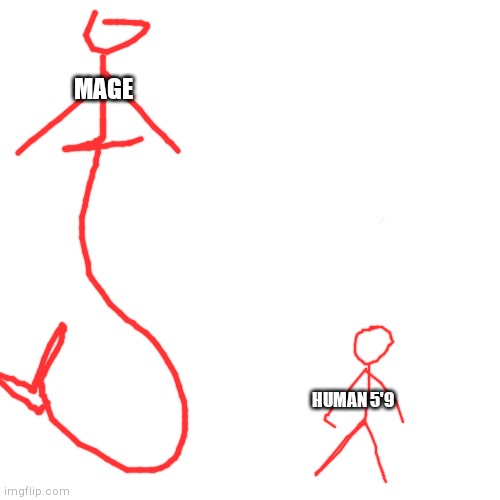 Blank Transparent Square Meme | MAGE HUMAN 5'9 | image tagged in memes,blank transparent square | made w/ Imgflip meme maker