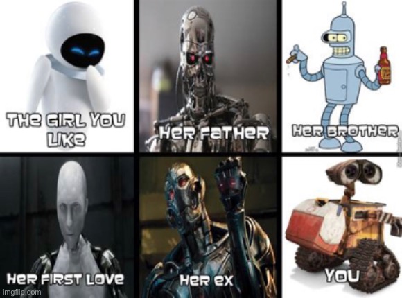 image tagged in robots | made w/ Imgflip meme maker