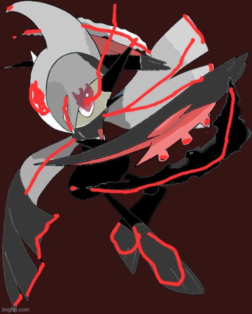 Shadowborn Shadow! | image tagged in shadow the dark galade | made w/ Imgflip meme maker
