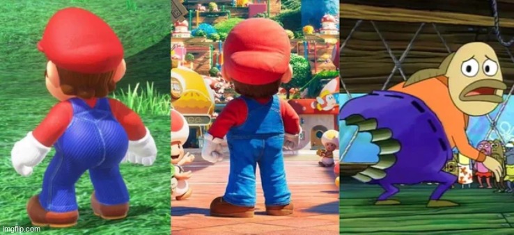 The Mushroom Kingdom has an Alaskan Bull Worm problem. | made w/ Imgflip meme maker