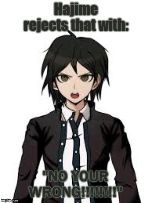 rejection! | "NO YOUR WRONG!!!!!!!!" | image tagged in rejection | made w/ Imgflip meme maker
