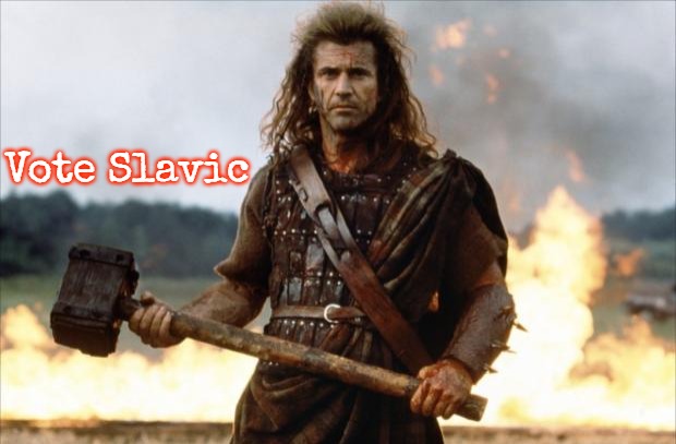 Scotland vote | Vote Slavic | image tagged in scotland vote,slavic,vote slavic | made w/ Imgflip meme maker