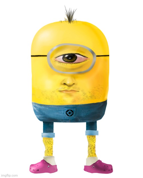 Cursed minion | image tagged in cursed minion | made w/ Imgflip meme maker