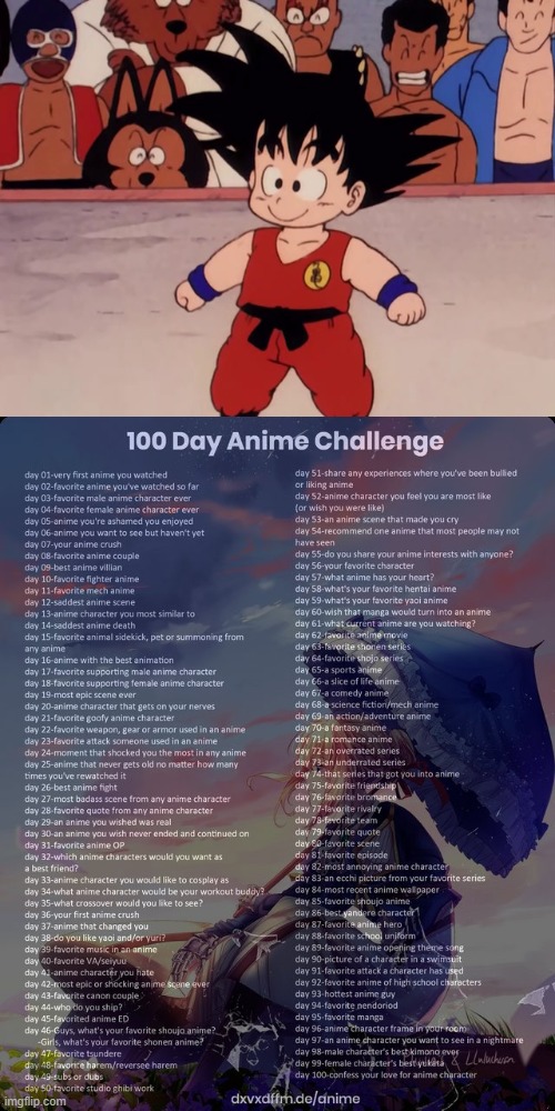 day 1(like i did watch before, but its kodomomuke) | made w/ Imgflip meme maker