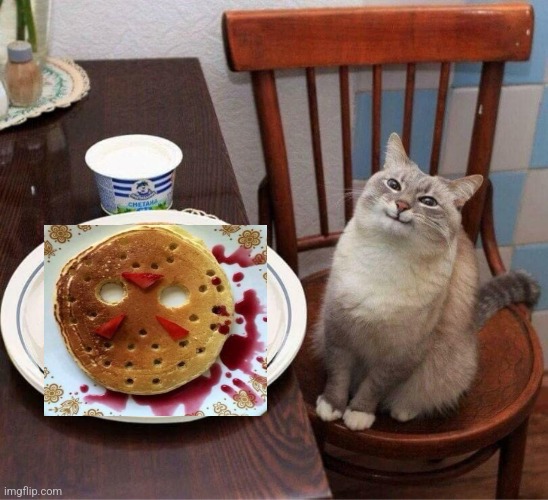 Pancake Cat | image tagged in pancake cat | made w/ Imgflip meme maker