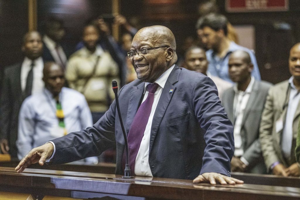 Zuma in court ... again Blank Meme Template