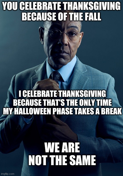 Gus Fring we are not the same Memes - Imgflip