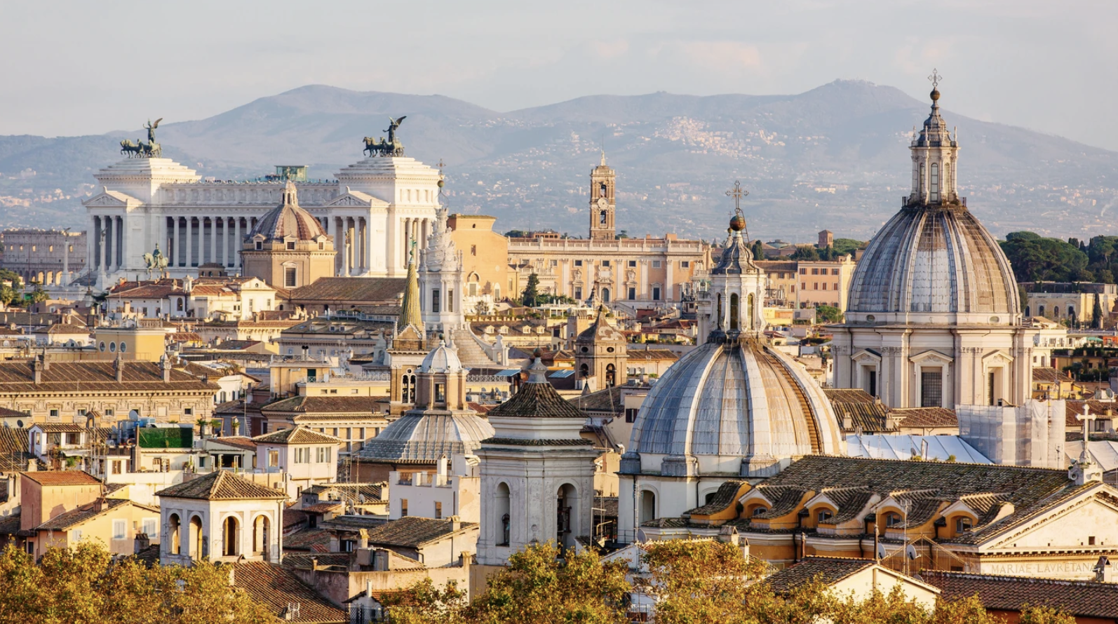 Rome skyline Blank Meme Template